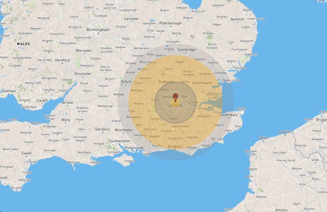 Megmutatták mekkora pusztítást végezne Londonban egy orosz atombomba 5