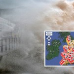 Tombol az Imogen vihar Nagy-Britannia déli felén – 154 km/h-s szelet is mértek