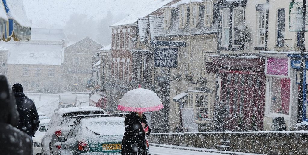 Snow in North Yorkshire