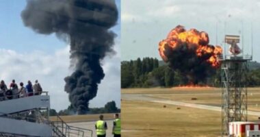 Lezuhant egy repülő az egyik angliai repülőtéren másodpercekkel a felszállás után