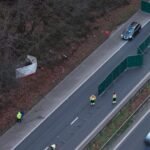 Horrorbaleset karácsony este Kentben: fiatal nő vesztette életét az M2-es autópályán