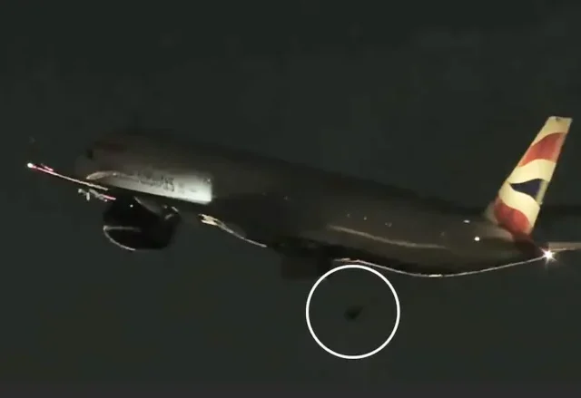 Felszállás közben leszakadt az egyik kerék egy londoni British Airways járatról