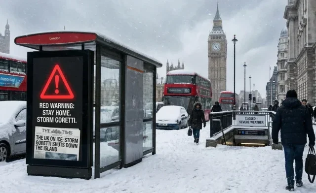 Figyelem! Vörös riasztást adott ki a Met Office: hurrikánerejű széllel csap le a Goretti vihar Anglia több részén