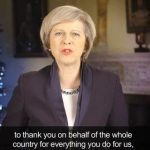 A brit miniszterelnök karácsonyi üzenete a Nagy-Britanniában élőknek