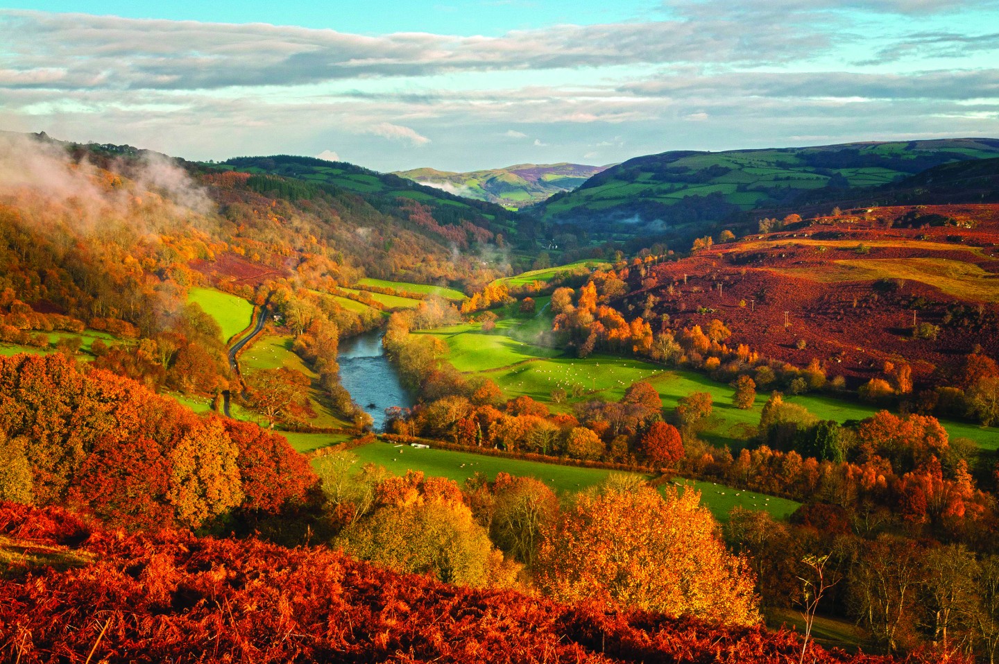 A leggyönyörűbb őszi kirándulóhelyek, parkok és erdős területek Nagy-Britanniában 19