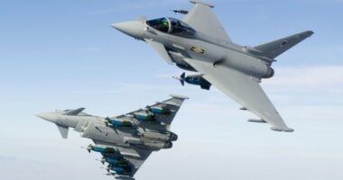Brit vadászgépek szálltak fel - orosz drónfenyegetés, feszült helyzet a NATO határán