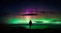Lenyűgöző, ritka jelenség volt látható Nagy-Britanniából az éjszakai égbolton – napvihar által felerősített sarki fény 2