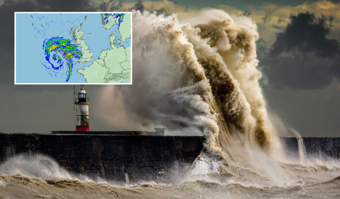Figyelem! Az Agnes vihar ma éri el Nagy-Britanniát: számos időjárási figyelmeztetés van érvényben, több helyen hatalmas eső és szél várható 1
