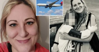 Meghalt egy nő egy Nagy-Britanniába tartó járaton: édesanyja azt hitte csak alszik a vállán