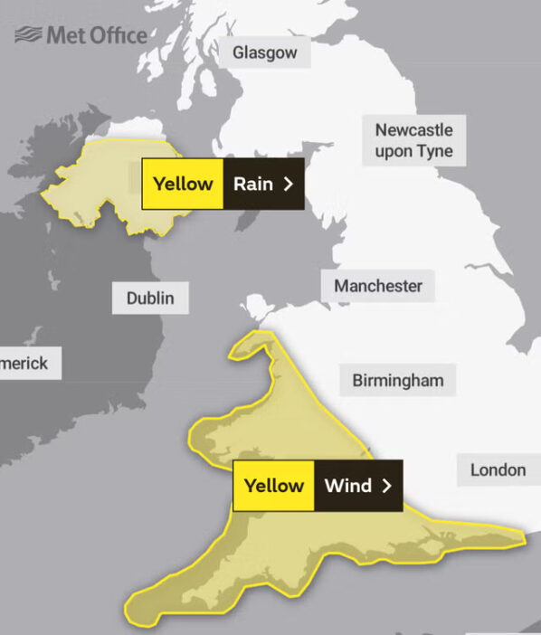 Az Antoni vihar egy napon belül eléri Nagy-Britannia partjait: életveszélyes időjárási körülmények is kialakulhatnak a Met Office figyelmeztetése szerint 4