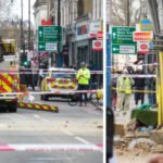 Összeomlott egy épület Londonban – több lakónak is egy hajszálon múlott az élete