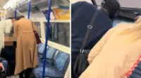 Késsel támadt az utasokra egy férfi a londoni metrón a Northern line egyik megállójában Késsel támadt az utasokra egy férfi a londoni metrón a Northern line egyik megállójában