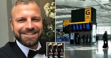 5 millió GBP-ot követel egy férfi a brit légitársaságtól, mert elcsúszott egy kiömlött Baileys-en