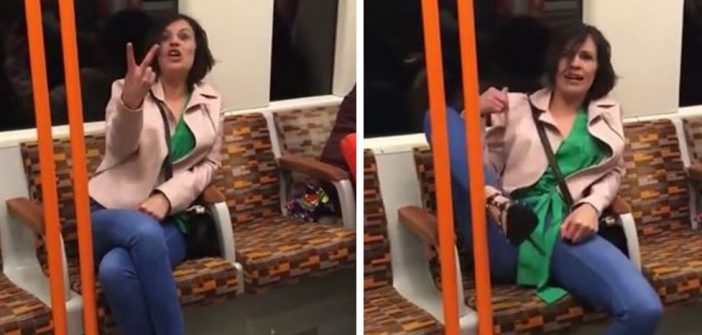 Magából teljesen kikelve szidta egy nő a bevándorlókat Londonban az Overground-on (videó is készült) 2