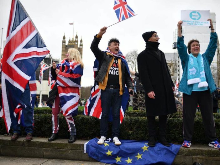 Nagy-Britannia kilépett az EU-ból: A Brexit pillanatai képekben 10