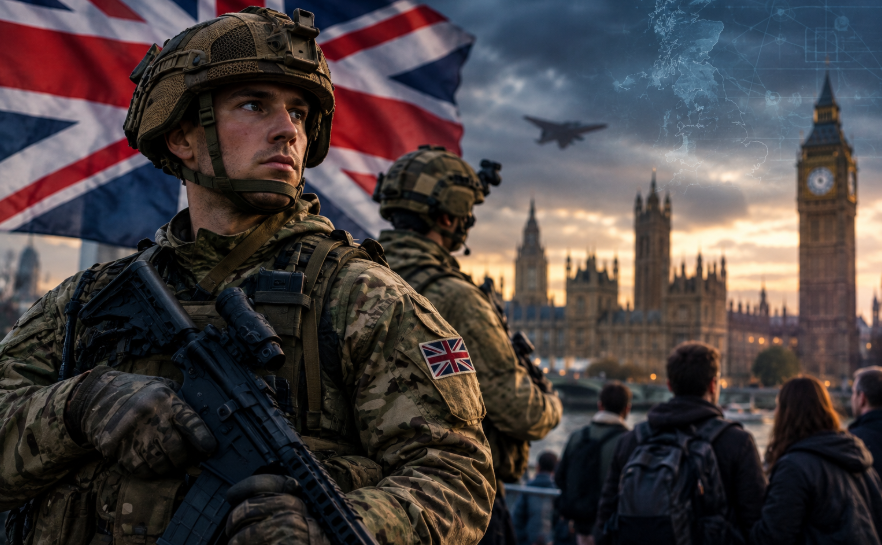 A britek fele nem harcolna a hazájáért ha háborúra kerül sor háború