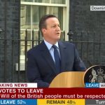 Nagy-Britannia miniszterelnöke, David Cameron LEMONDOTT