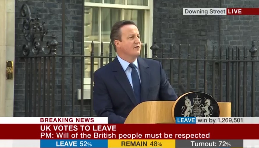 Nagy-Britannia miniszterelnöke, David Cameron LEMONDOTT 2