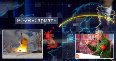 Oroszország azzal fenyegetőzik, hogy négy percen belül atomcsapást mérhet Nagy-Britanniára