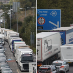 Hatalmas káosz a Csalagútnál Angliában: Rengetegen a kocsijukban éjszakáztak