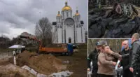 Vagy 1200 holttestre bukkantak tömegsírokban Ukrajnában, a brit kormány pedig kemény válaszlépéssel fenyeget, ha az oroszok vegyi fegyvert használtak
