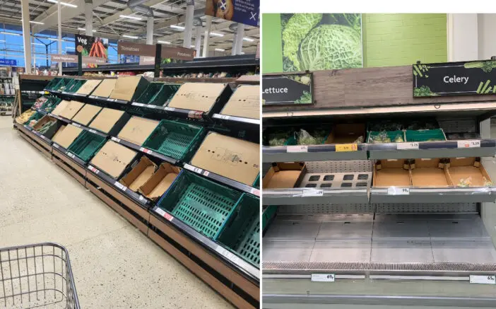 Figyelem! Több szupermarket is bejelentette, hogy korlátozza a gyümölcsök és zöldségek eladását Nagy-Britanniában 3