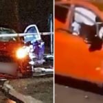 A bámészkodók közé csapódott agy autó Angliában: 11-en sérültek meg köztük többen súlyosan