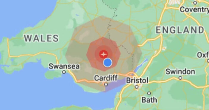 Újabb földrengés volt Nagy-Britanniában az éjjel – az epicentruma Cardiff és Bristol közelében volt 4