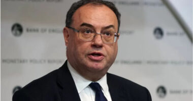 A Bank of England vezérének figyelmeztetése az emelkedő árak miatt