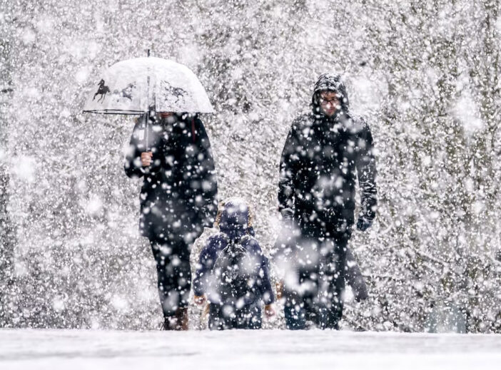 Súlyos időjárási figyelmeztetés Nagy-Britanniában: visszatérhet a „keleti szörny”, ami 2018-ban a hatalmas havazást és 17 ember halálát okozta 3