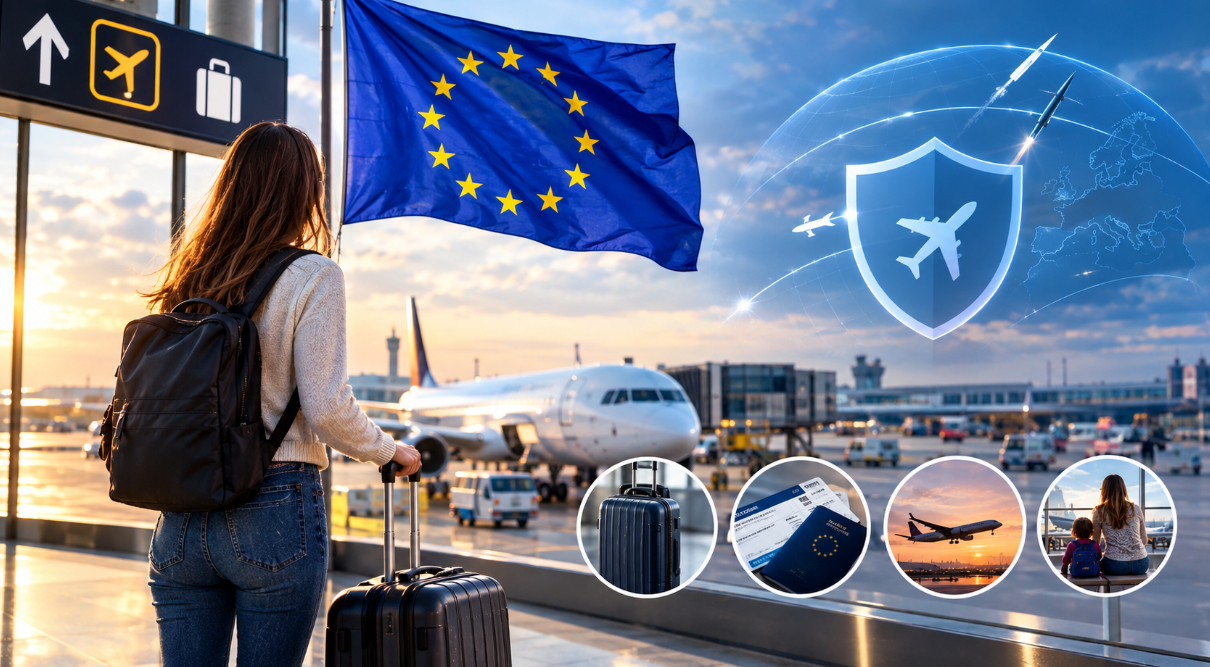 Fontos változások jönnek, amik mindenkit érintenek, akik az EU területén repülővel utaznak