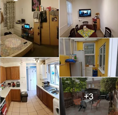 London - East Ham egy dupla szoba - heti £150 3