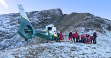 Tragédia a Lake District-nél: 70 méteres mélységbe zuhant le egy férfi egy hegygerincről