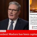 Starmer: „Nem hullatunk könnyeket” Maduro bukása miatt – Nagy-Britannia nem ítéli el a venezuelai támadást