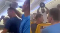 Káosz a Ryanair egyik brit járatán: takonyrészegen tomboló, magukból kikelve bulizó 70 fős csoport tette pokollá a többi utas útját