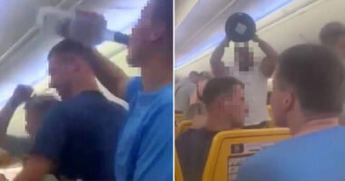 Káosz a Ryanair egyik brit járatán: takonyrészegen tomboló, magukból kikelve bulizó 70 fős csoport tette pokollá a többi utas útját