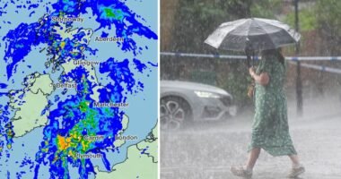 Hatalmas eső jön a hőhullám után Nagy-Britanniában