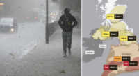 Már Londonra is vörös figyelmeztetés van érvényben az „emberi életre is veszélyes” Eunice vihar miatt 2