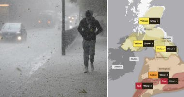 Már Londonra is vörös figyelmeztetés van érvényben az „emberi életre is veszélyes” Eunice vihar miatt