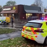 Egy McDonald’s előtt felgyújtotta magát egy férfi Angliában