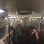 Tűz ütött ki menet közben az egyik londoni metrószerelvényen