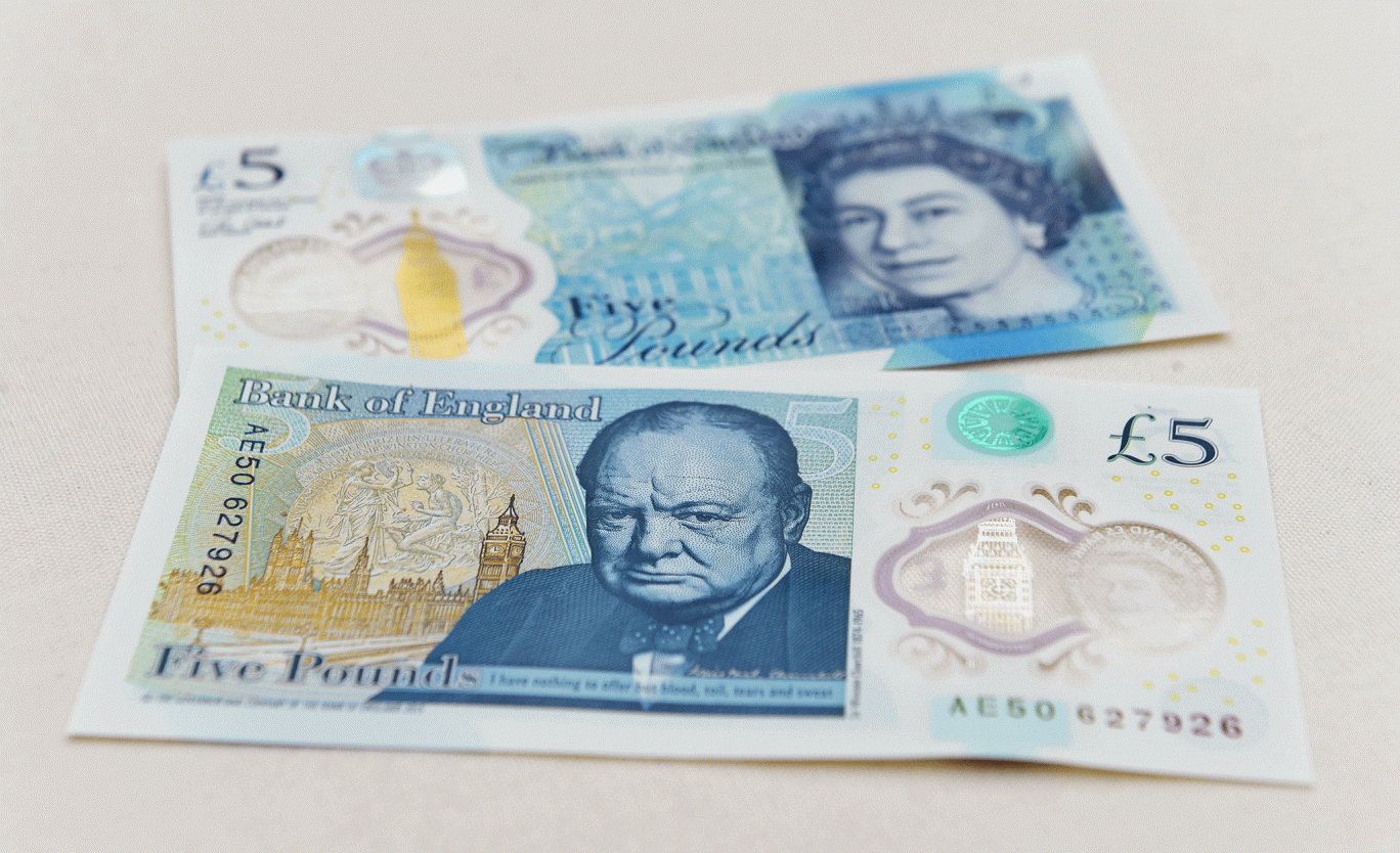 Ma utoljára használható a nem új fajta £5-os bankjegy Nagy-Britanniában 2