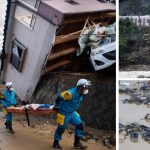 Legalább 155 áldozata van az elmúlt évtizedek legnagyobb áradásának Japánban (képek és videó)