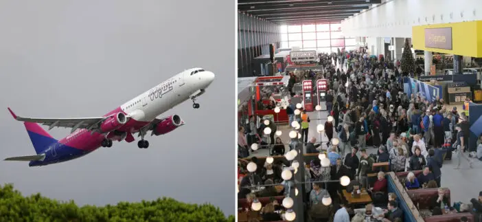 Utasok ezreit érintő járattörlések a londoni repülőtéren, egy Wizz Air járat pedig kényszerleszállást hajtott végre Budapesten