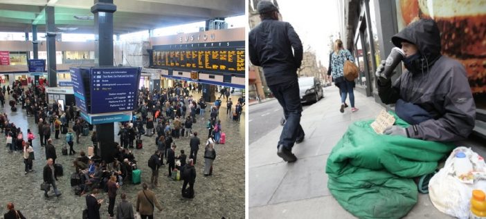 Hatalmas hajléktalanszállóvá alakítják London egyik legforgalmasabb metróállomását karácsonykor 8