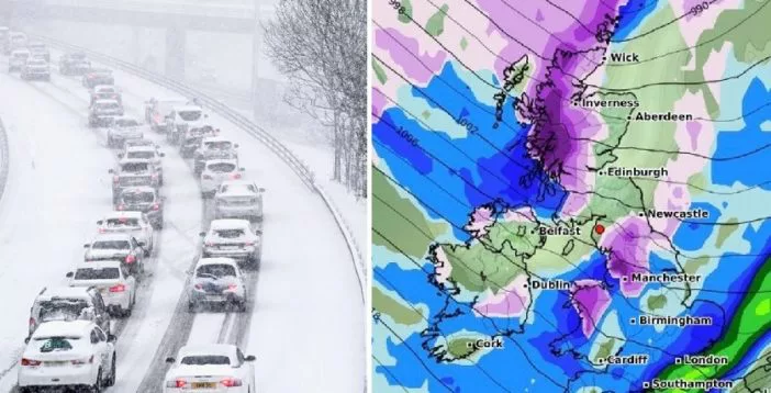 Nagyot zuhan a hőmérséklet és több helyen havazás lesz Nagy-Britanniában a héten