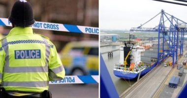 10 embert találtak egy konténerbe zárva Angliában, Hull városában