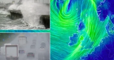 A Lilian vihar ezekben az órákban éri el a brit partokat - 100 km/h fölötti szél és árvíz miatti figyelmeztetések vannak érvényben