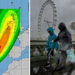 Az Ophelia hurrikán 3 nap múlva eléri Nagy-Britannia partjait