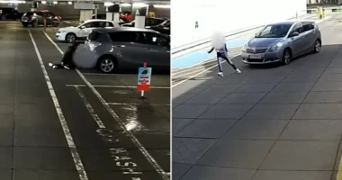 Ájulásig fojtogatta, megpróbálta elrabolni, majd kocsival elütötte exfeleségét egy férfi mások szeme láttára egy parkolóban Angliában